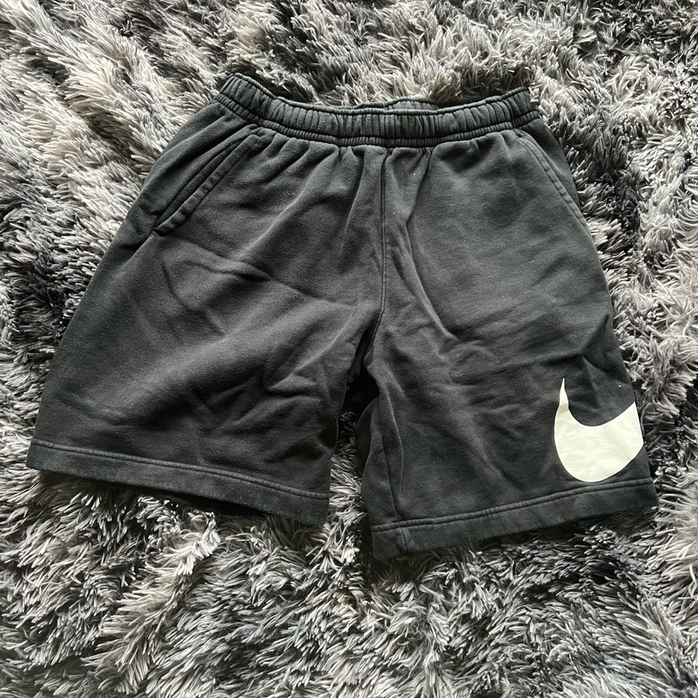 Vintage black Nike sweat shorts